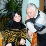В. Качурин и Л. Матвеева. 2012 г.