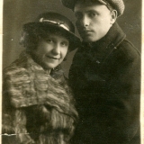 Марк Лисянский и Анастасия Семёнова 19 ноября 1935 г. Фото из архива семьи М. Лисянского