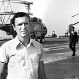 В.Бабич. ТАКР «Новороссийск». Средиземное море, май 1983 года