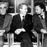 Сергей Крыжановский с Эмилем Январёвым и Вячеславом Качуриным. Москва 1971 г.
