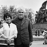 Людмила Павловна с супругом Эмилем Январёвым