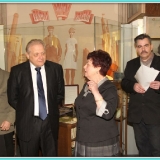 В экспозиции М.С. Лисянского в музее г. Подольска. Январь 2013 г. 