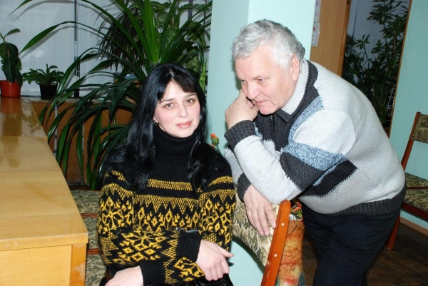 В. Качурин и Л. Матвеева. 2012 г.